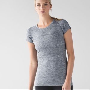 ISO: Lululemon swiftly tech grey shirt size 2